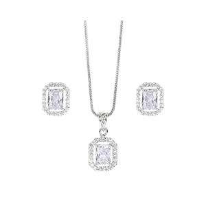 Jewelry Luxury AD Pendant Gift Set for Women